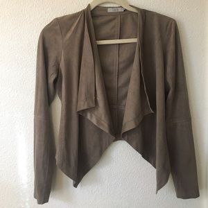 Beige Suede Jacket